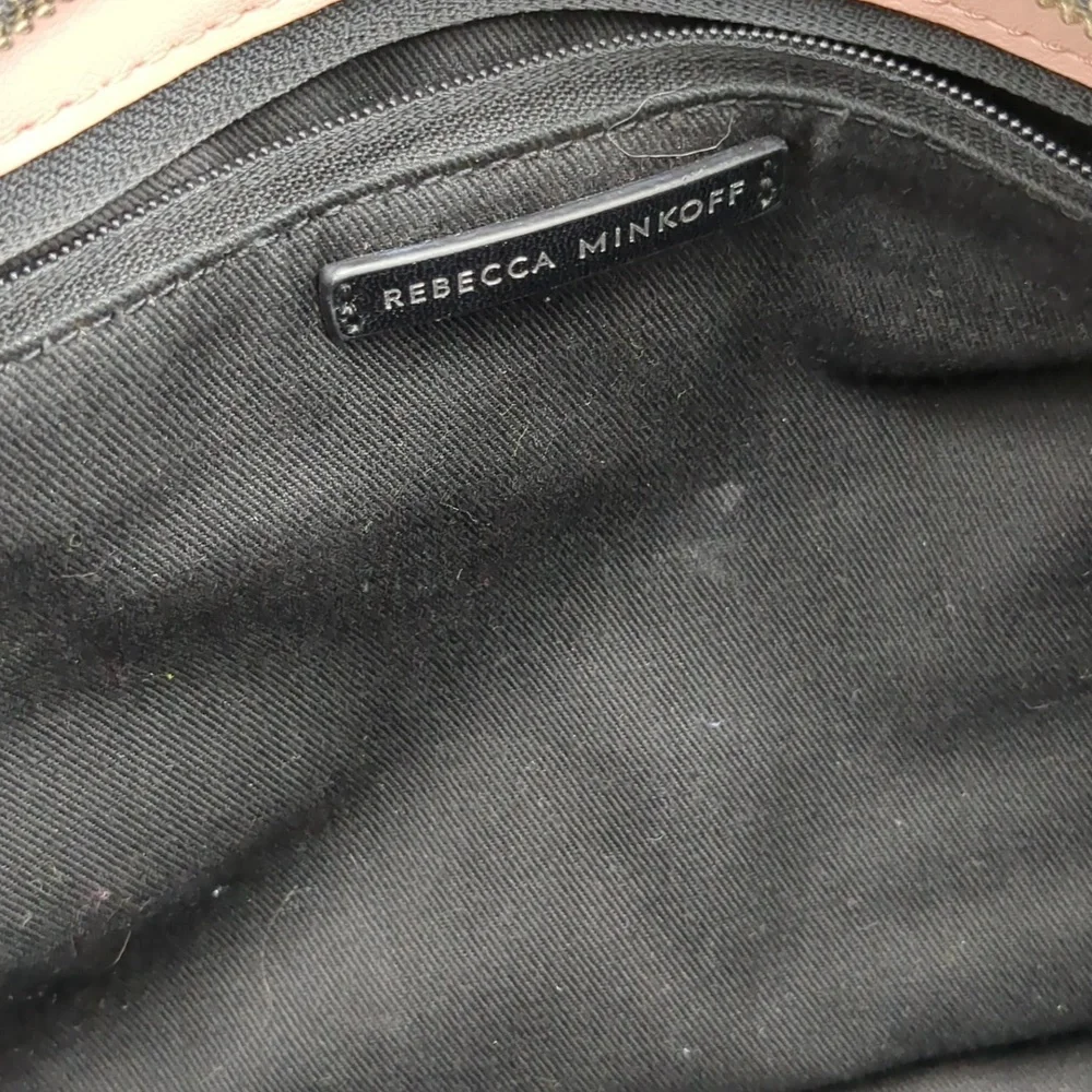Rebecca Minkoff black leather satchel